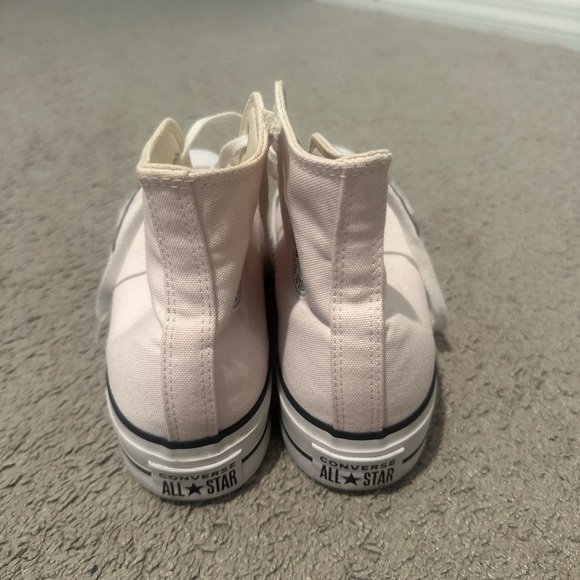 Converse Platform Pink High-Top Sneakers - Picture 3 of 5